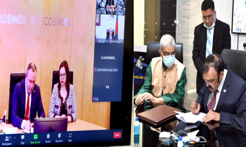 বঙ্গবন্ধু স্যাটেলাইট-২ উৎক্ষেপণে সমঝোতা স্মারক সই