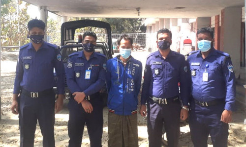 কাপ্তাইয়ে আসামী আটক