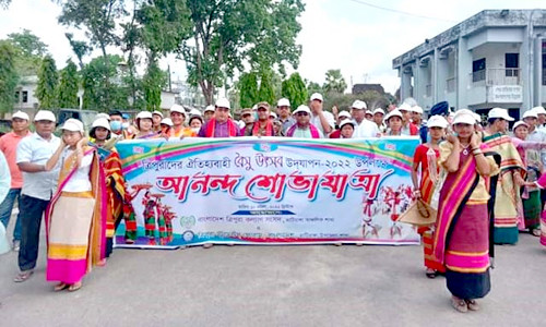 মাটিরাঙ্গায় পালিত হয়েছে বৈসু উৎসব