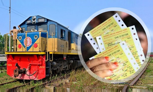 ঈদের আগাম ট্রেনের টিকিট ছাড়বে ২৩ এপ্রিল