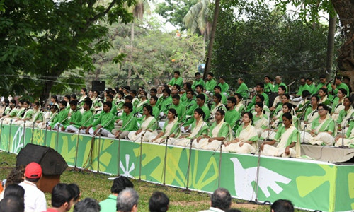 রমনার বটমূলে দুই বছর পর ফিরেছে ছায়ানটের বর্ষবরণ অনুষ্ঠান
