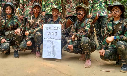 পার্বত্য জেলায় আধিপত্য বিস্তারে শসস্ত্র সংগঠন কেএনএফ মাঠে নামছে