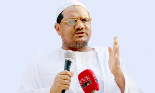 নির্দলীয় সরকার ব্যতীত নির্বাচনে যাব না : পীর চরমোনাই