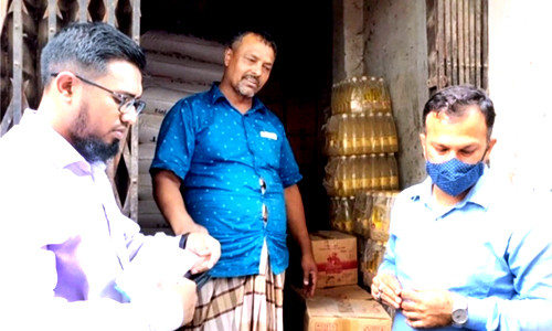 খাগড়াছড়িতে ৩৭০০ লিটার সয়াবিন তেল আটক
