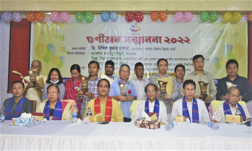 শিক্ষা ও গবেষণায় অবদান রাখার স্বীকৃতি মিলল জাবারাং কল্যাণ সমিতির