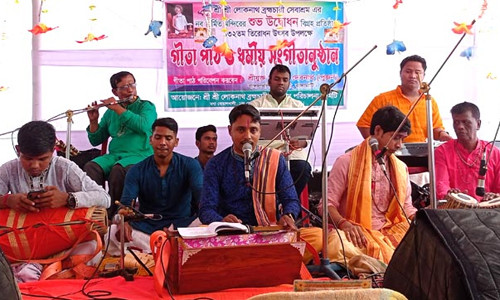 দীঘিনালায় লোকনাথ ব্রহ্মচারী সেবাশ্রম মন্দির প্রতিষ্ঠা
