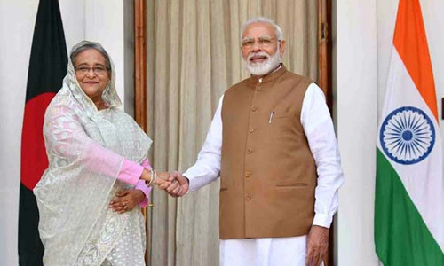 শেখ হাসিনাকে ভারত সফরের আমন্ত্রণ জানিয়েছেন প্রধানমন্ত্রী নরেন্দ্র মোদি
