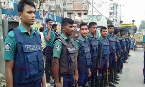 গণসমাবেশকে কেন্দ্র করে রাজধানীতে ৩২ হাজার পুলিশ