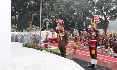 মহান বিজয় দিবস উপলক্ষ্যে বর্ডার গার্ড বাংলাদেশ এর কর্মসূচি পালন