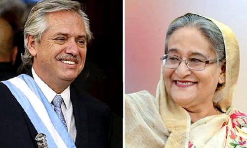 বিশ্বকাপ জেতায় আর্জেন্টিনার প্রেসিডেন্টকে প্রধানমন্ত্রীর অভিনন্দন