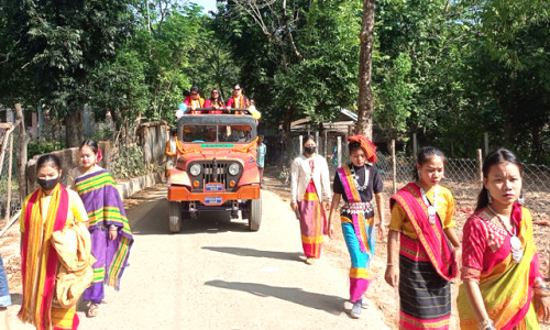 খাগড়াছড়িতে ত্রিপুরা সম্প্রদায়ের ট্রিং উৎসব