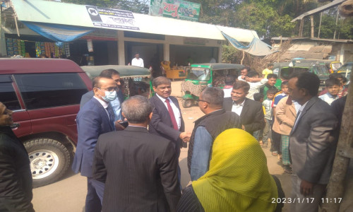 রাজস্থলীতে খাদ্য বিভাগের কার্যক্রম এবং ওএমএস কর্মসূচি পরিদর্শনে অতিরিক্ত সচিব