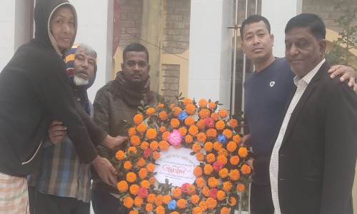 বাঙ্গলহালিয়ায় মহান শহীদ দিবস ও আন্তর্জাতিক মাতৃভাষা দিবস পালিত