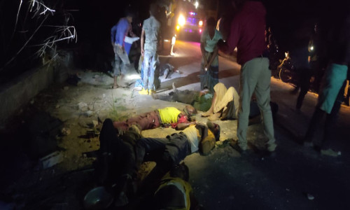 সাজেকের সীমান্ত সড়কে ট্রাক দূর্ঘটনায় নিহত-১ আহত ১৩