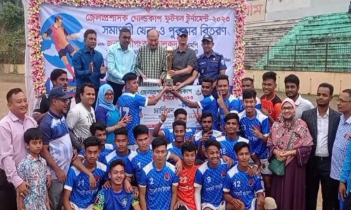 জেলা প্রশাসক গোল্ডকাপ সমাপনীতে চ্যাম্পিয়ন রাঙামাটি সদর