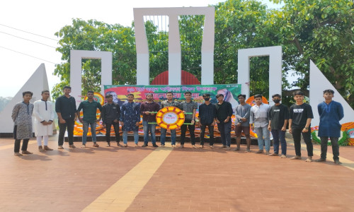 রাঙামাটিতে মহান স্বাধীনতা দিবসে পিসিসিপি'র শ্রদ্ধাঞ্জলি