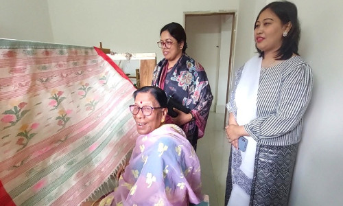 কলাগাছের তন্তু থেকে দেশে প্রথমবার তৈরি হলো শাড়ি (কলাবতী শাড়ী)