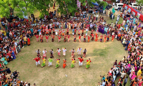 পাহাড়ে পাঁচদিনব্যাপী বিজু-সাগ্রাই-বৈসুক-বিষু-বিহু উৎসব শুরু