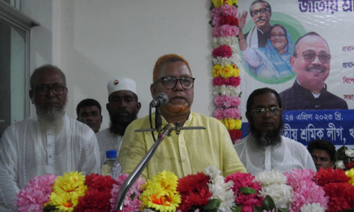 জাতীয় শ্রমিক লীগের  খাগড়াছড়ি জেলা শাখার কর্মী সমাবেশ অনুষ্ঠিত