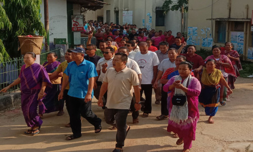 প্রধানমন্ত্রীকে হুমকির প্রতিবাদে জুরাছড়িতে আ’লীগের বিক্ষোভ