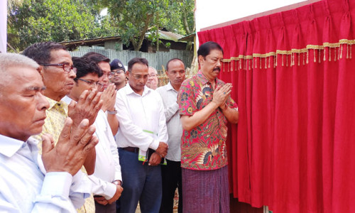 কুহালং ইউনিয়নে বিভিন্ন উন্নয়ন কাজের ভিত্তিপ্রস্তর স্থাপন ও উদ্বোধন