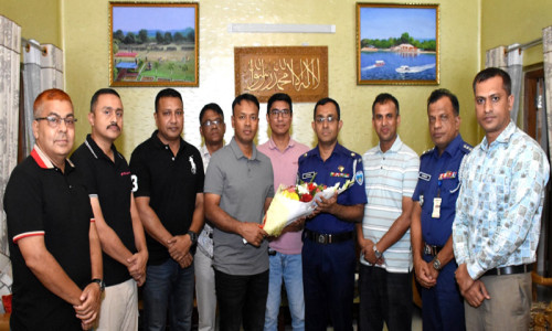 রাঙ্গামাটির অতি:পুলিশ সুপার মারুফ আহমেদ’র এসপি পদে পদোন্নতি