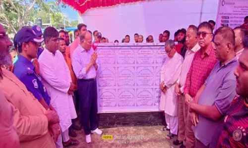 বাঘাইছড়িতে ১১ কোটি টাকার উন্নয়ন প্রকল্পের ভিত্তি প্রস্তর স্থাপন