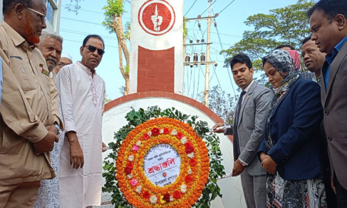 শ্রদ্ধা আর ভালোবাসায় কাপ্তাইয়ে শহীদ বুদ্ধিজীবী দিবস পালন