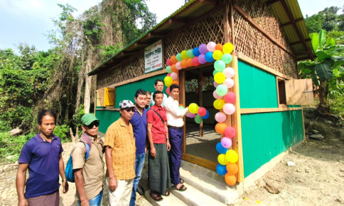 উৎপাদন মুখী ফসল সংগ্রহ কেন্দ্র স্থাপন করল খুমী সম্প্রদায়