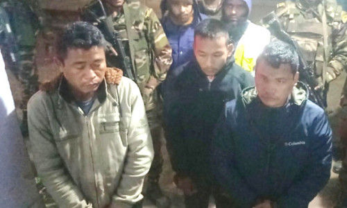 খাগড়াছড়িতে অপহৃত ৩ ইউপিডিএফ নেতা উদ্ধার