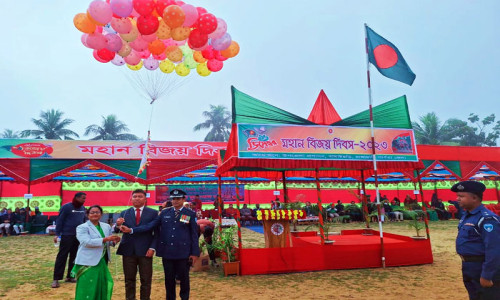 বাঘাইছড়িতে জমকালো আয়োজনে মহান বিজয় দিবস পালিত