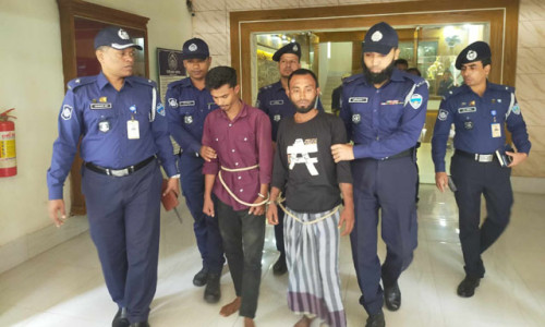 অবশেষে ছিনতাইকারীরা গ্রেপ্তার