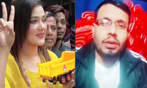 মাহিকে জুতাপেটার হুমকি, যুবককে কারণ দর্শানোর নোটিশ