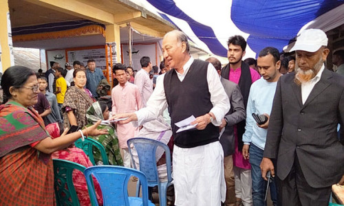 উন্নয়ন ও শান্তিচুক্তি বাস্তবায়নে নৌকাকে জয়ী করুন : দীপংকর তালুকদার