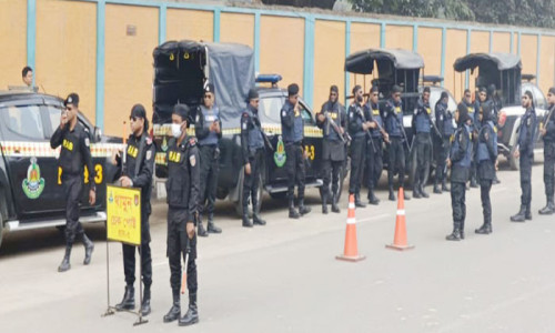 ৭ জানুয়ারি নির্বাচন উপলক্ষে নিরাপত্তামূলক কার্যক্রম জোরদার করেছে র‍্যাব- ৩