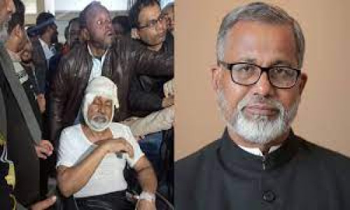 স্বতন্ত্র প্রার্থী এ কে আজাদের প্রধান নির্বাচনী এজেন্টকে পিটিয়ে আহত