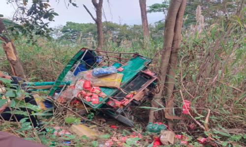 সাজেকে সড়ক দুর্ঘটনায় চালক নিহত