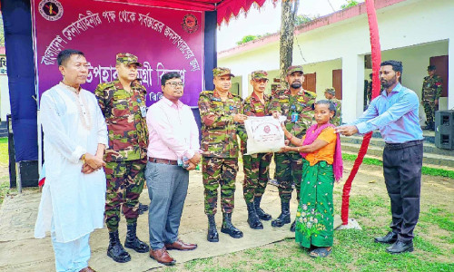 পাহাড়ে শান্তি প্রতিষ্ঠায় কাজ করে যাচ্ছে সেনাবাহিনী