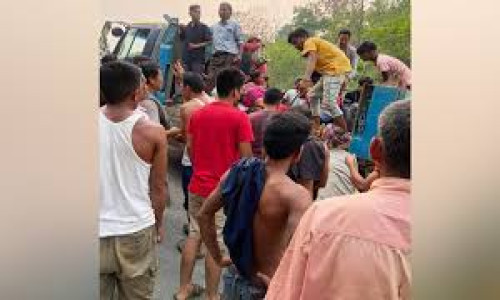 বাঘাইছড়ির সীমান্ত সড়কে দূর্ঘটনায় হতাহত-৮
