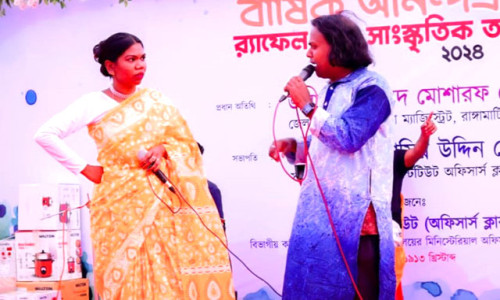 কাপ্তাইয়ের জনপ্রিয় আঞ্চলিক গানের জুটি বসু ও লিপি