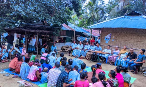 সহবস্থানে থেকে কাপ্তাইয়ে শান্তিপূর্ণ প্রচারণায় প্রার্থীরা