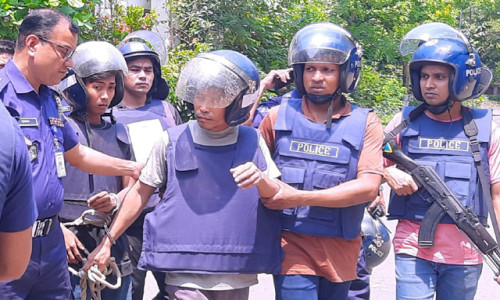 থানচিতে ব্যাংক ডাকাতি, ৪ আসামির রিমান্ড মঞ্জুর