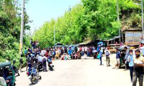 নজিরবিহীন পিকেটিংয়ে রাঙামাটিতে ইউপিডিএফ’র অবরোধ পালন