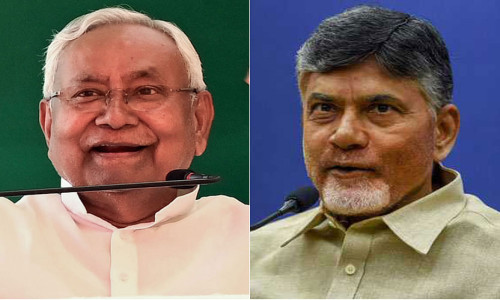 নীতীশ-নাইডুর হাতে এখন বিজেপির বাঁচা-মরা