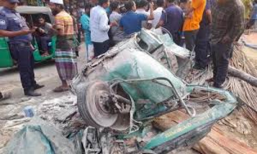 কাপ্তাইয়ে সড়ক দূর্ঘটনায় বন প্রহরী নিহত