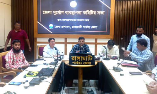 পাহাড়ের দু‌র্যোগ ঠেকাতে আগাম সভা