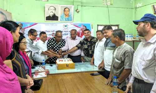 রাজস্থলীতে আওয়ামী লীগের ৭৫তম প্রতিষ্ঠাবার্ষিকী পালিত